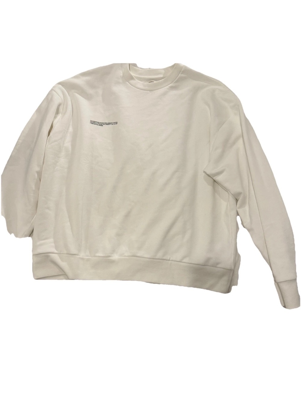 Pangaia Women's White Crewneck Sweatshirt